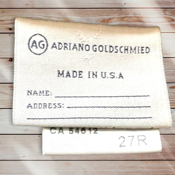 AG Adriano Goldschmied Houndstooth Corduroy Skinny Size 27 - Picture 9 of 10